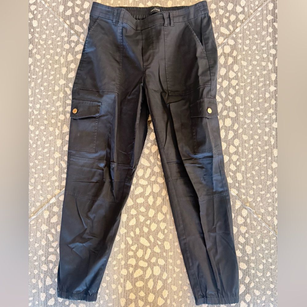 White House Black Market Black Jogger Pants